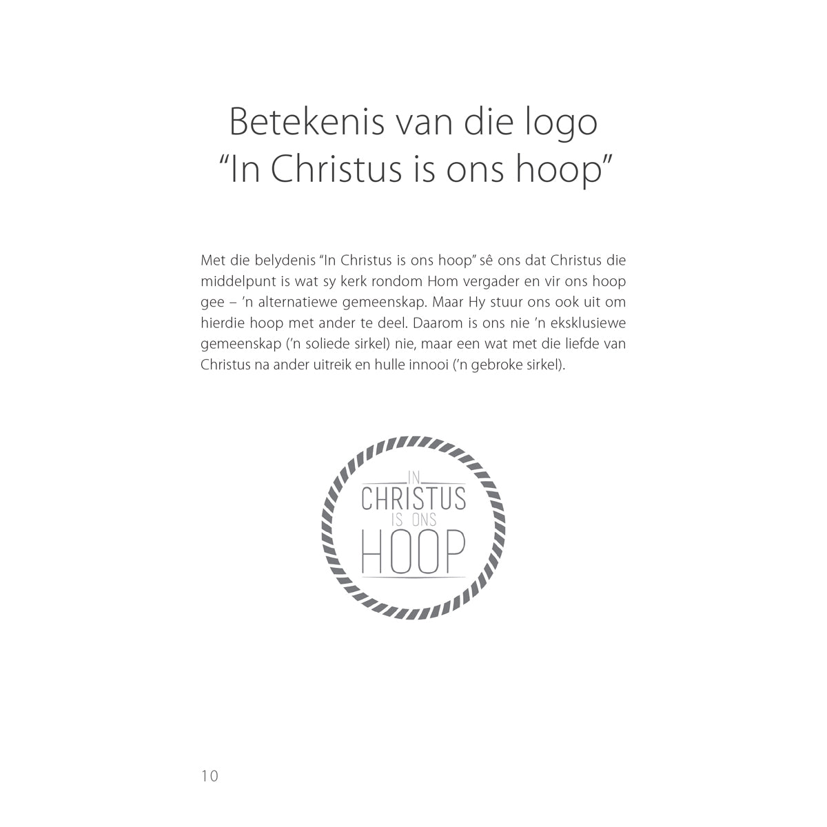 In Christus Is Ons Hoop 'n 8 Weke Saamreisgids Vir Groepe (Sagteband)