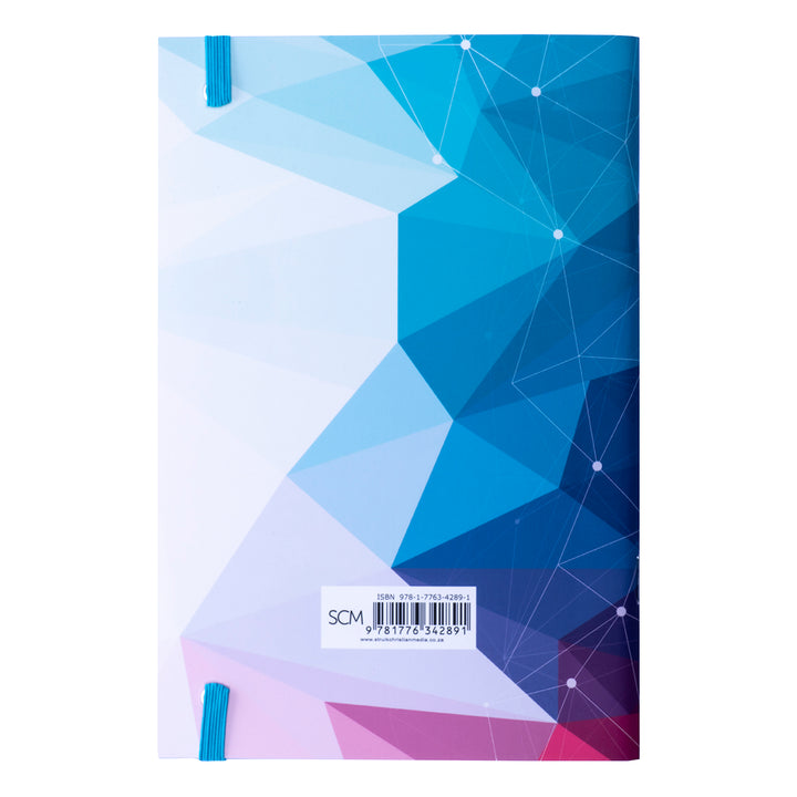 Blue & Pink Geometric A5 MyNotes Journal (Paperback)