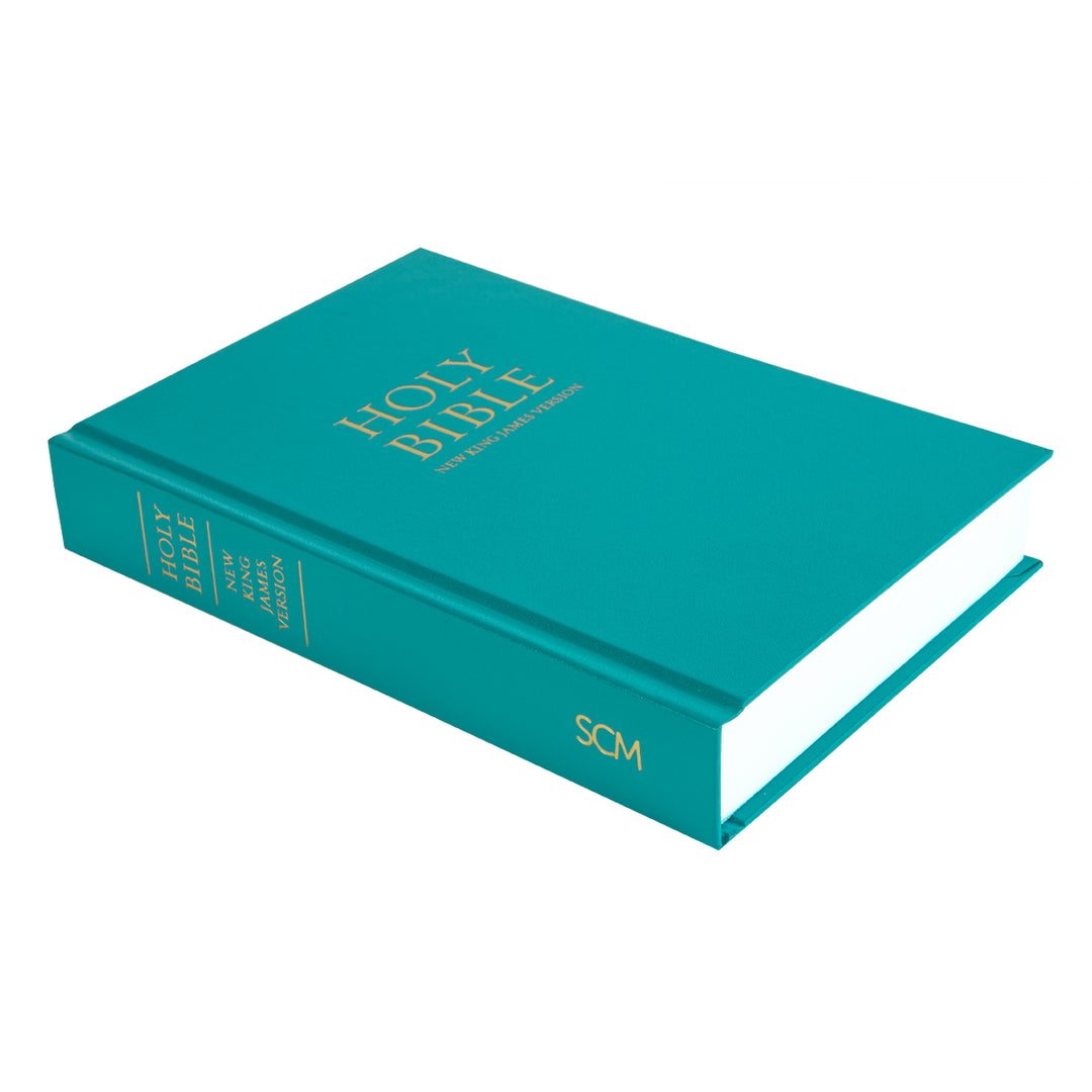 NKJV Teal Hardcover Bible