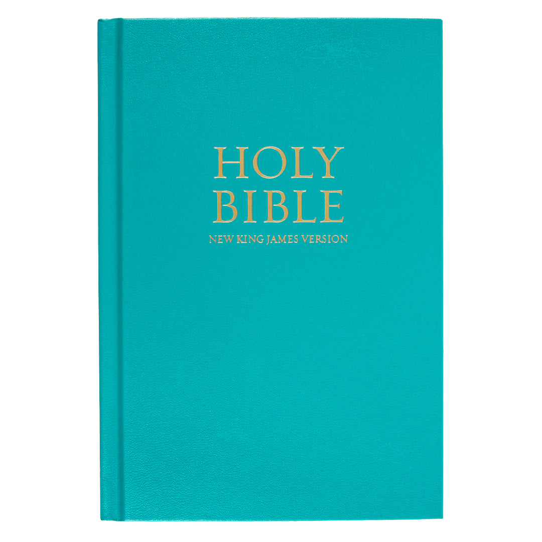 NKJV Teal Hardcover Bible