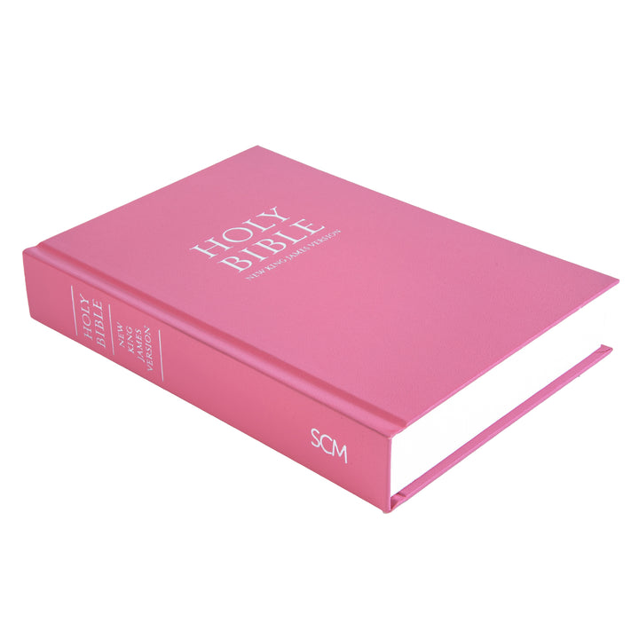 NKJV Pink Hardcover Bible