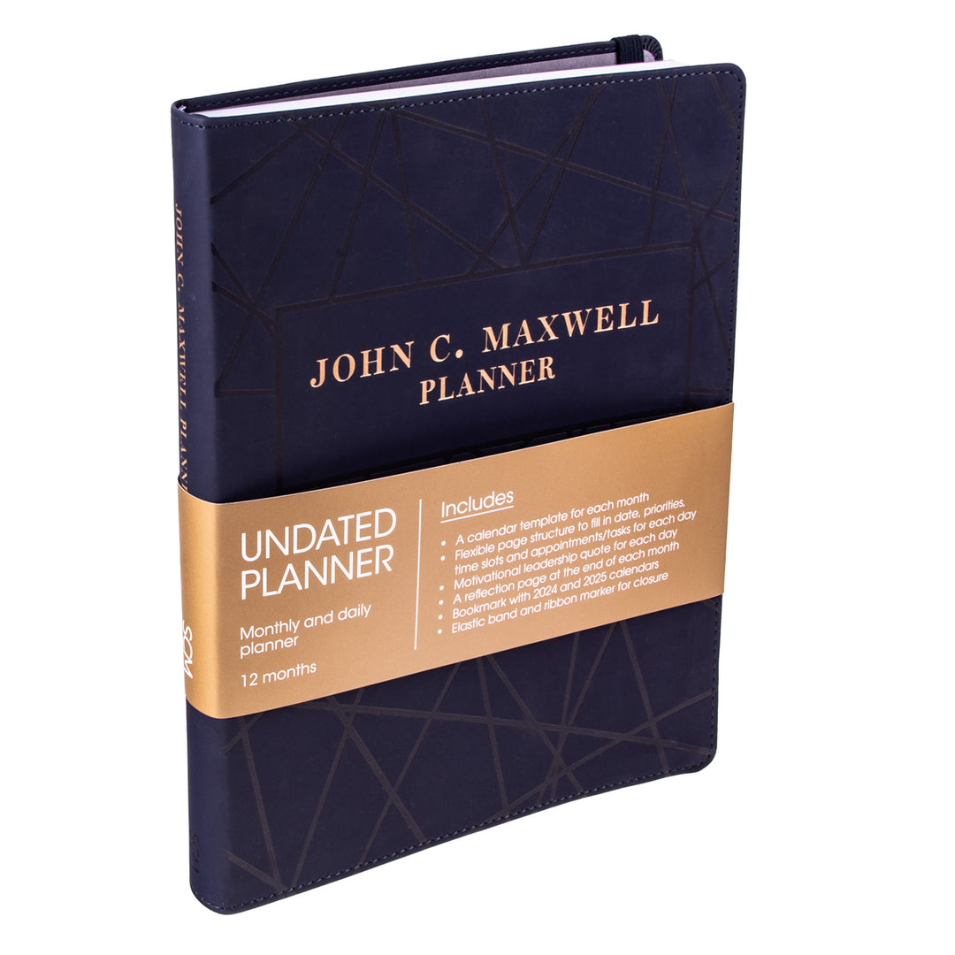 John C. Maxwell Undated Planner (Imitation Leather)