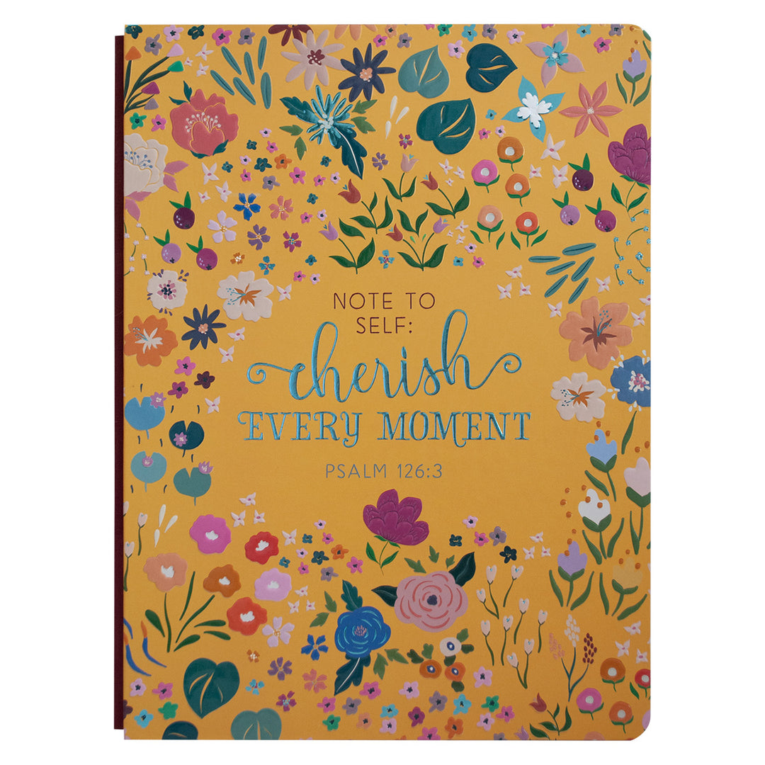 Cherish Every Moment (A4 Quarter-Bound Hardcover Journal)