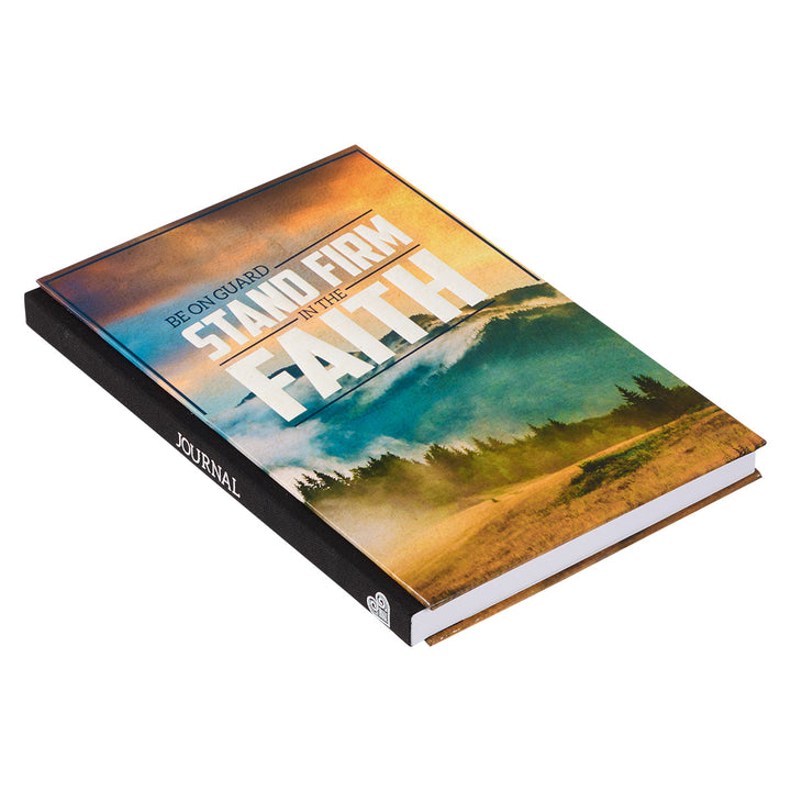 Stand Firm In The Faith (Quarter-Bound Hardcover Journal)