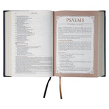 NLT The Spiritual Growth Bible Black Hardcover