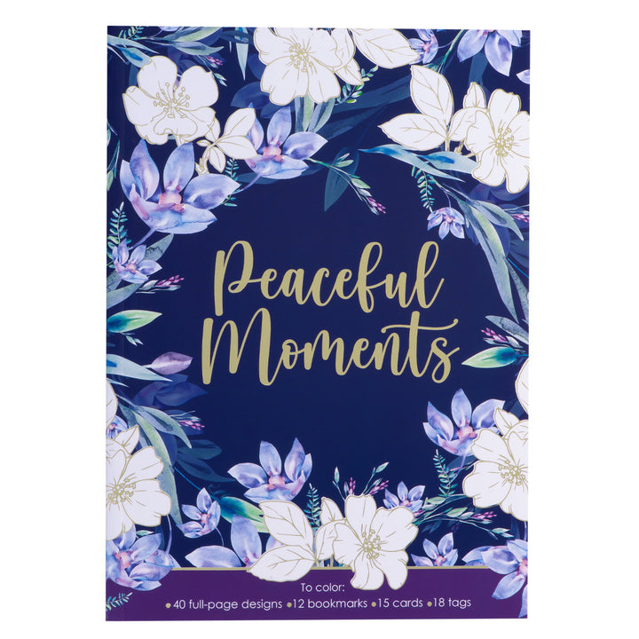 Peaceful Moments Coloring Book (Paperback)