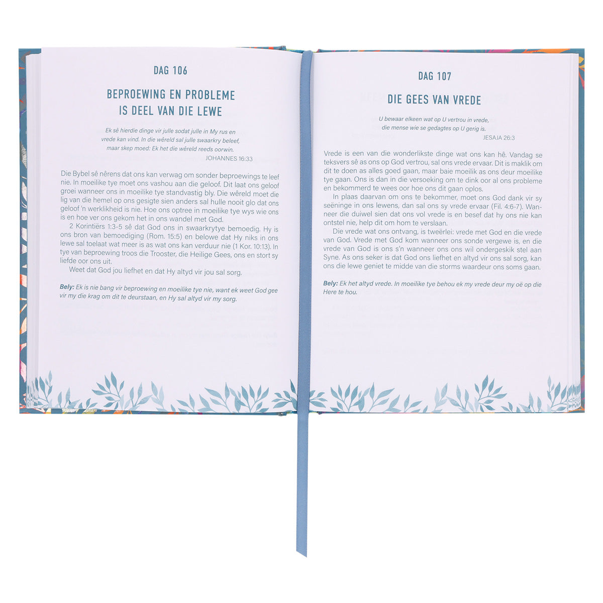 Begin die Dag Saam met God: 365 Dagstukke (Hardeband)