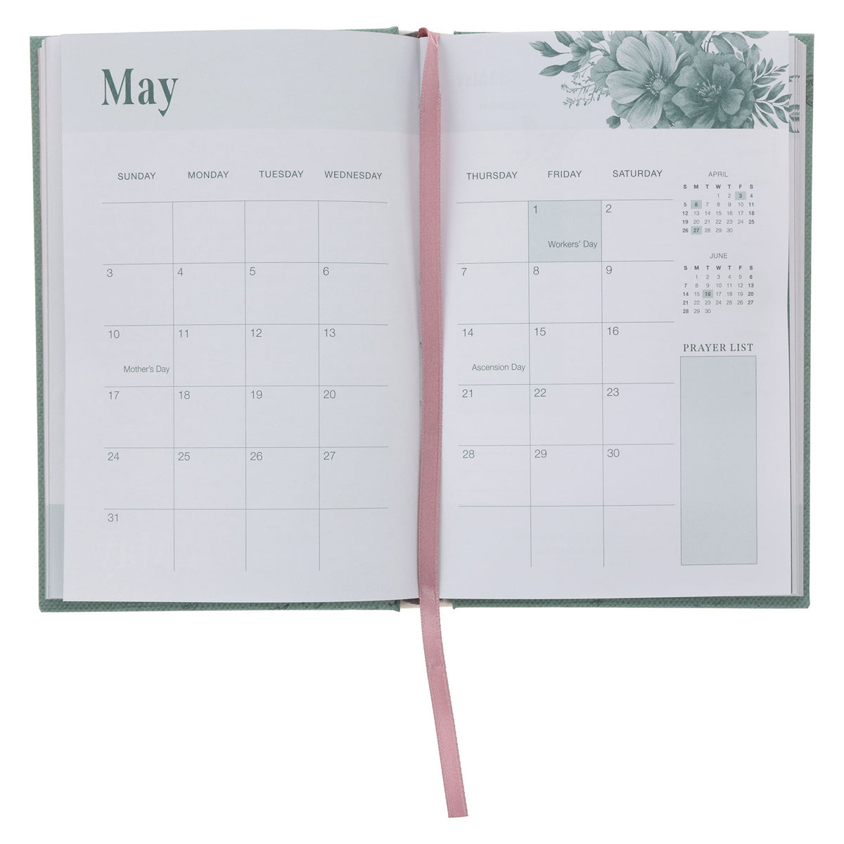 2026 Diary - General Christian Daily Planner for Women - Hardcover