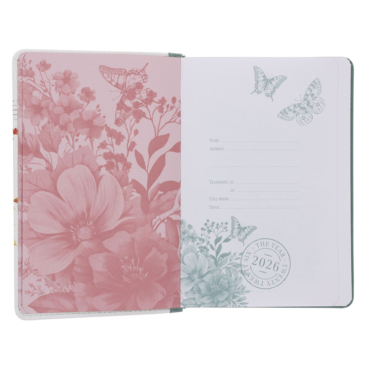 2026 Diary - General Christian Daily Planner for Women - Imitation Leather