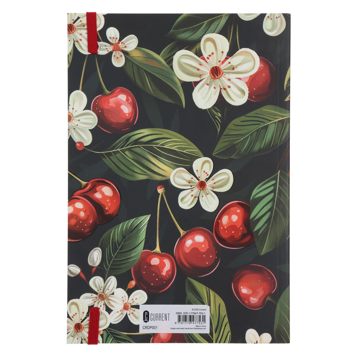2026 A5 Diary - Daily Planner - Cherries and Blossoms - Paperback