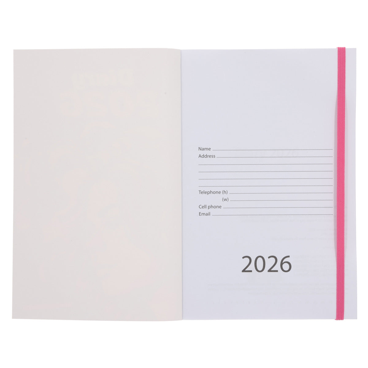 2026 A5 Diary - Daily Planner - Music Girl - Paperback