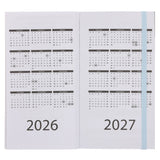 2026 Pocket Diary - Daily Planner - Bright Pattern - Paperback