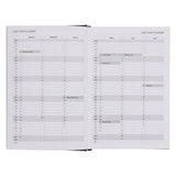 2026 A5 Business Diary - Daily Planner - Contour Lines - Hardcover