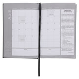 2026 A5 Business Diary - Daily Planner - Contour Lines - Hardcover