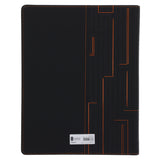 2026 A4 Business Diary - Daily Planner - Architecture Lines Black - Imitation Leather