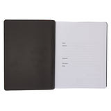 2026 A4 Business Diary - Daily Planner - Architecture Lines Black - Imitation Leather
