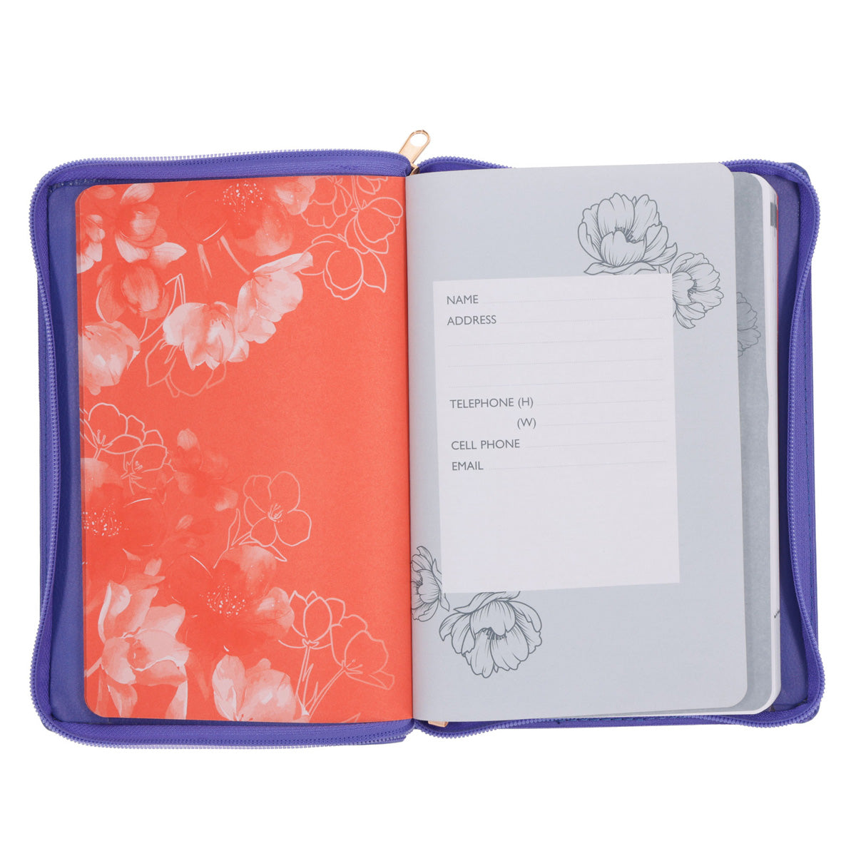 2026 Joyce Meyer A5 Diary - Daily Planner - Imitation Leather with Zip