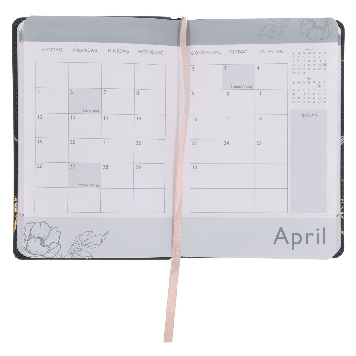 2026 Joyce Meyer Dagboek - Dagbeplanner - Kunsleer