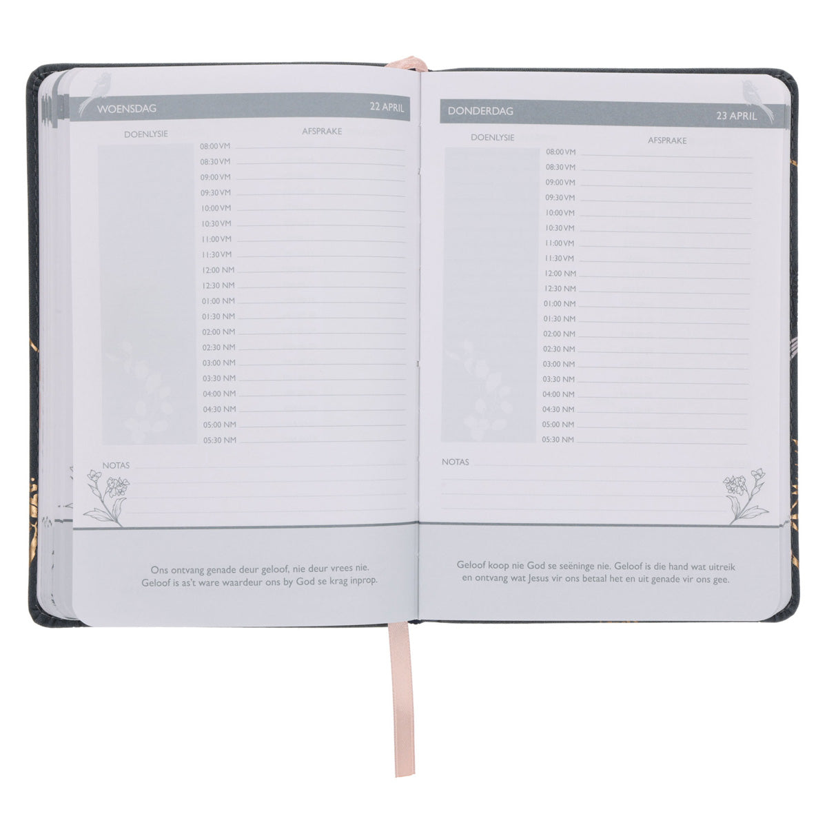 2026 Joyce Meyer Dagboek - Dagbeplanner - Kunsleer