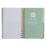 2026 A5 Diary - Daily Planner - Retro Flower Box - Wirebound