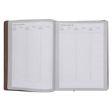 John C. Maxwell Undated Planner Brown (Imitation Leather)