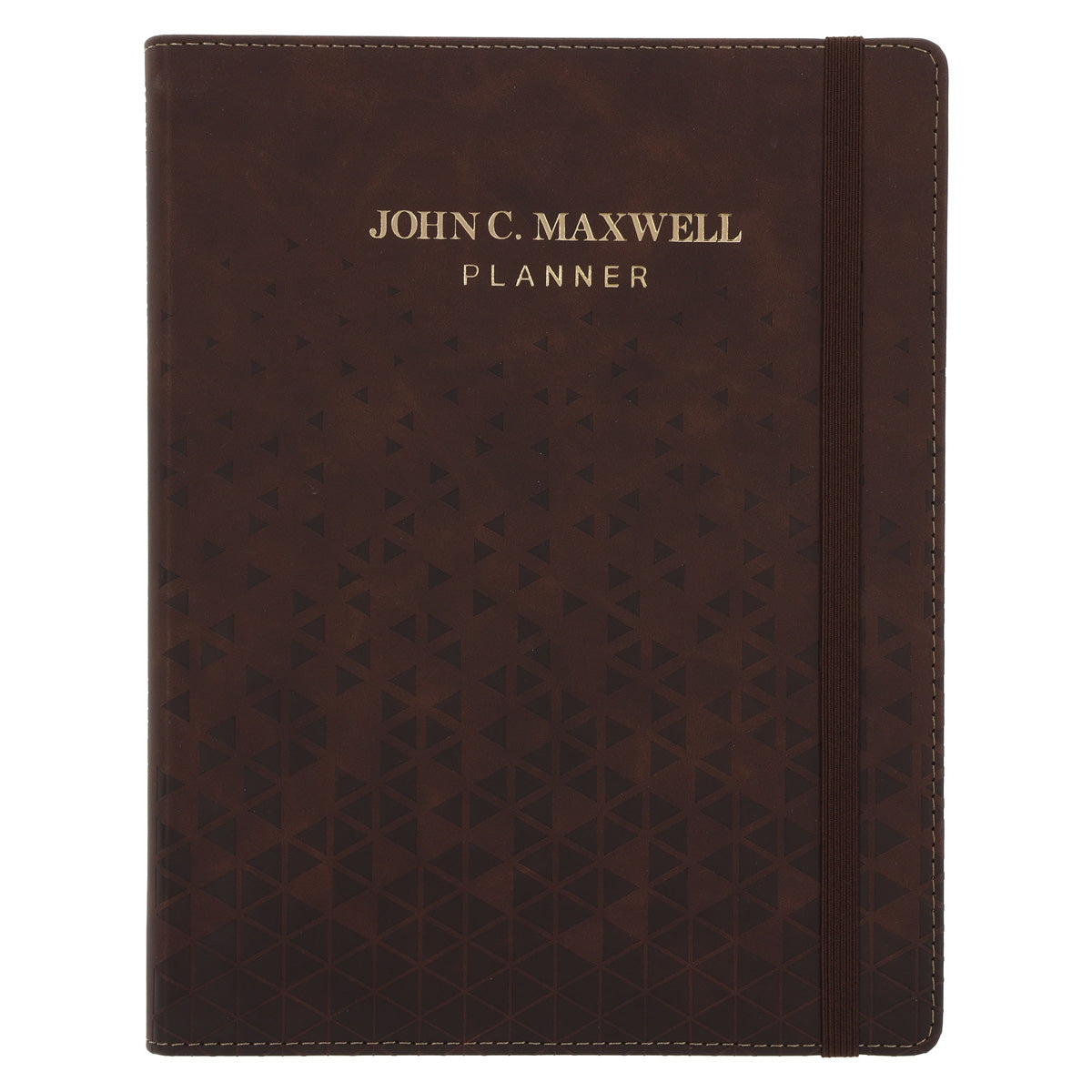 John C. Maxwell Undated Planner Brown (Imitation Leather)