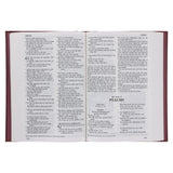 NKJV Burgundy Hardcover Bible