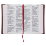 NKJV Burgundy Hardcover Bible