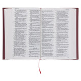 NKJV Burgundy Hardcover Bible