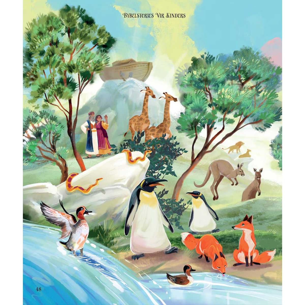 Bybel Stories vir Kinders (Sponsgevulde Hardeband)