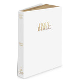 NIV Holy Bible, Luxury Gift Edition, Flexcover, Vinyl, White