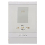 NIV Holy Bible, Luxury Gift Edition, Flexcover, Vinyl, White