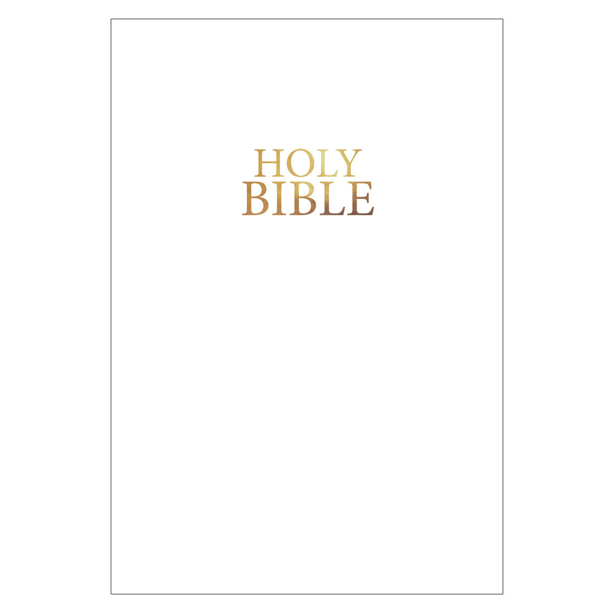 NIV Holy Bible, Luxury Gift Edition, Flexcover, Vinyl, White