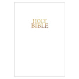 NIV Holy Bible, Luxury Gift Edition, Flexcover, Vinyl, White