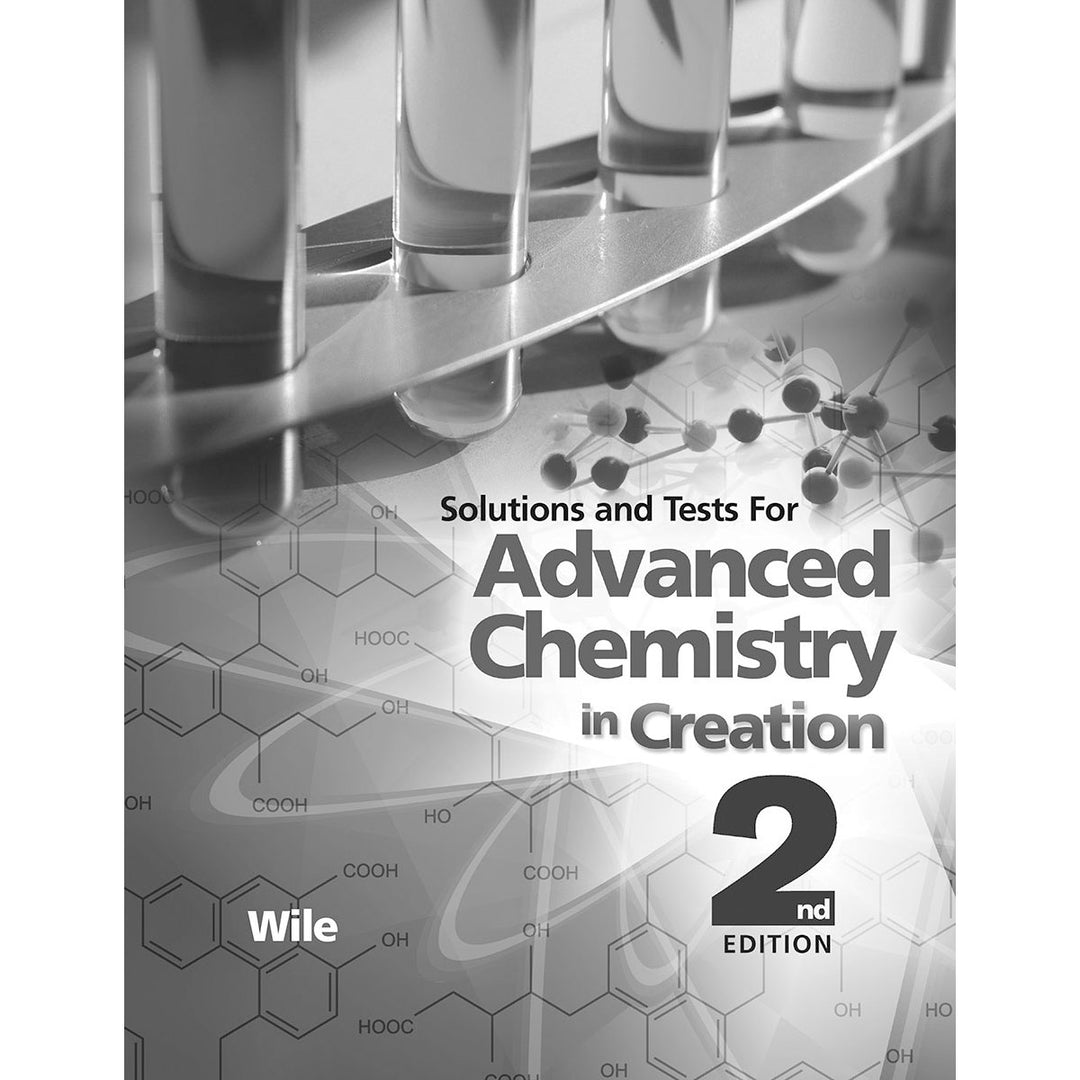 Advanced Chemistry In Creation 2nd Edition, Solutions And Tests (Paperback)