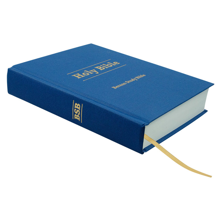 BSB Berean Study Bible Blue (Hardcover)