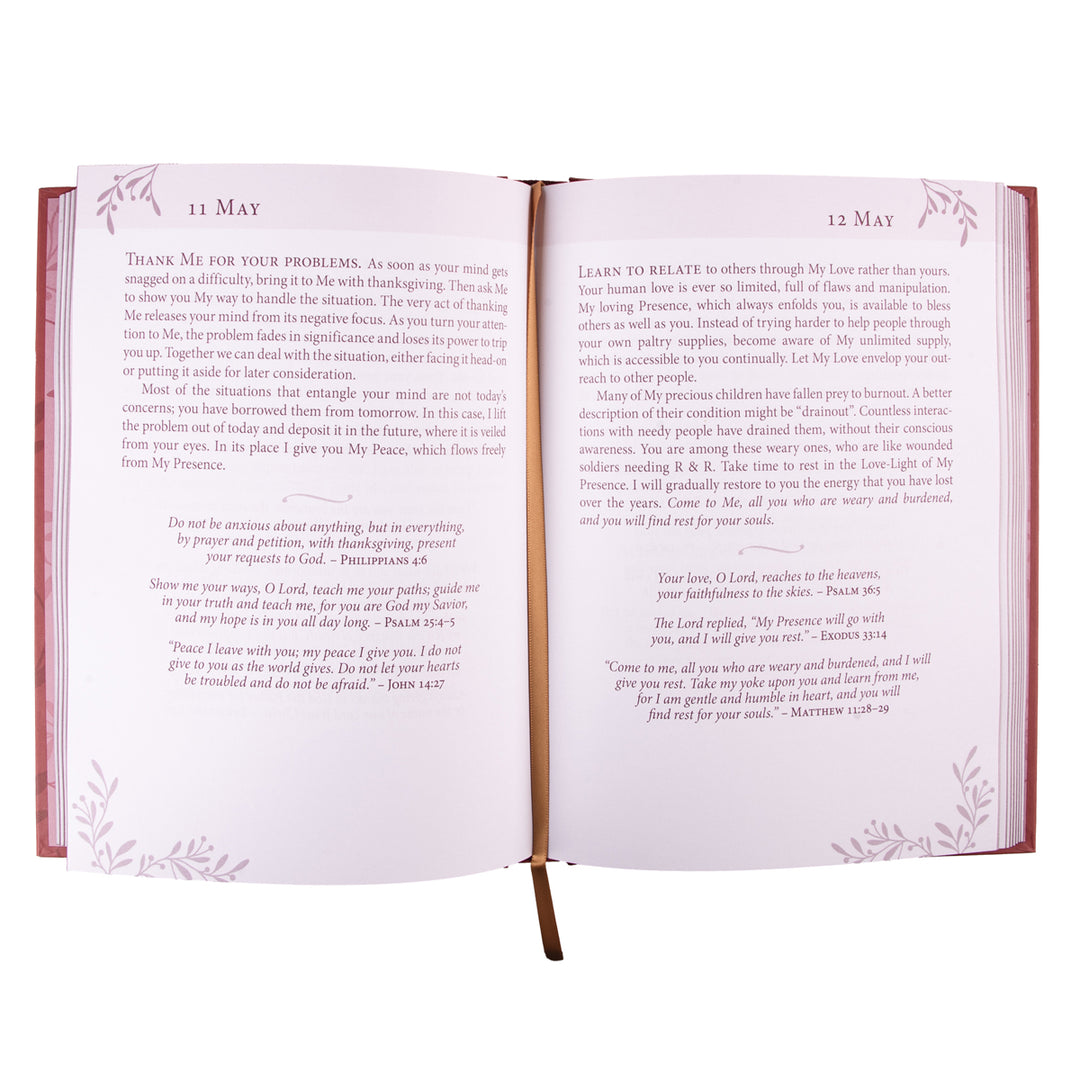 Jesus Calling: Enjoying Peace In His Presence Large Print (Hardcover)