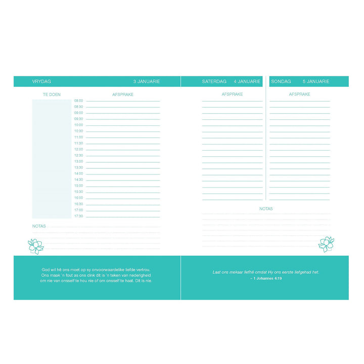 2025 Joyce Meyer Dagboek - Dagbeplanner - Hardeband