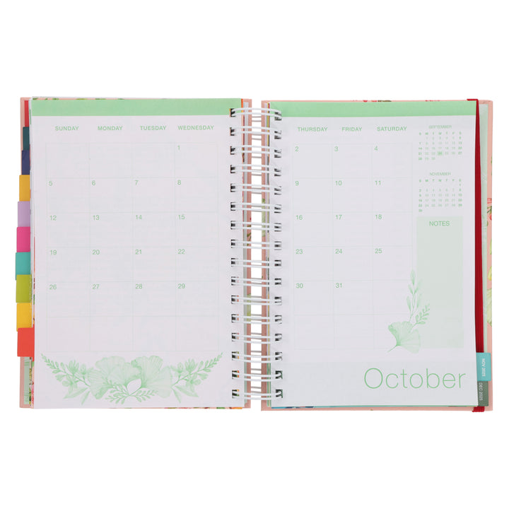 2025 Joyce Meyer A5 Diary - Daily Planner - Creative - Wirebound