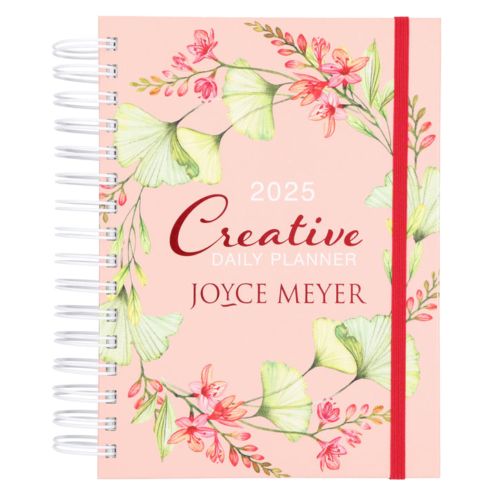 2025 Joyce Meyer A5 Diary - Daily Planner - Creative - Wirebound