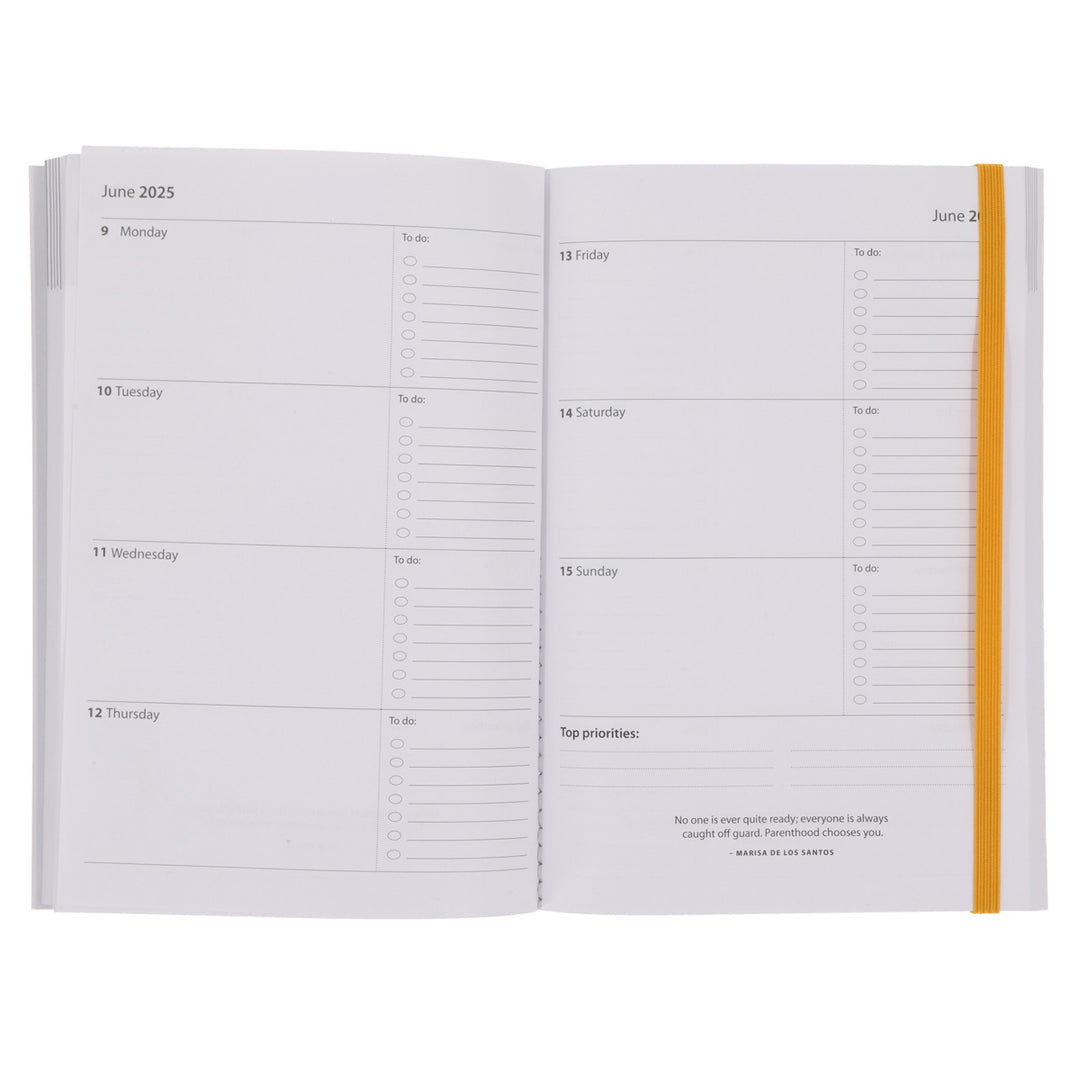 2025 A5 Diary - Daily Planner - Africanicity - Paperback