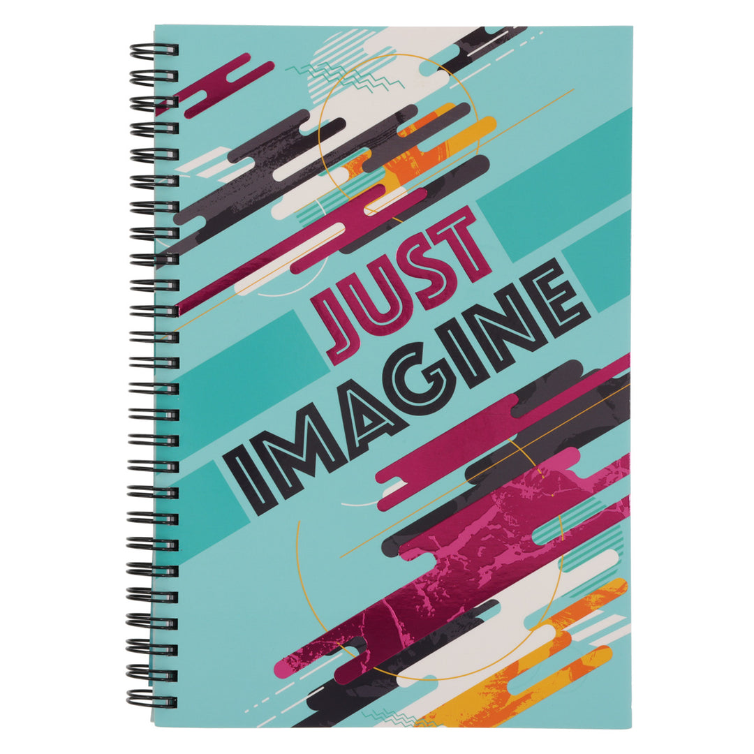 2025 Diary - Daily Planner - Inspirational - Just Imagine - Wirebound