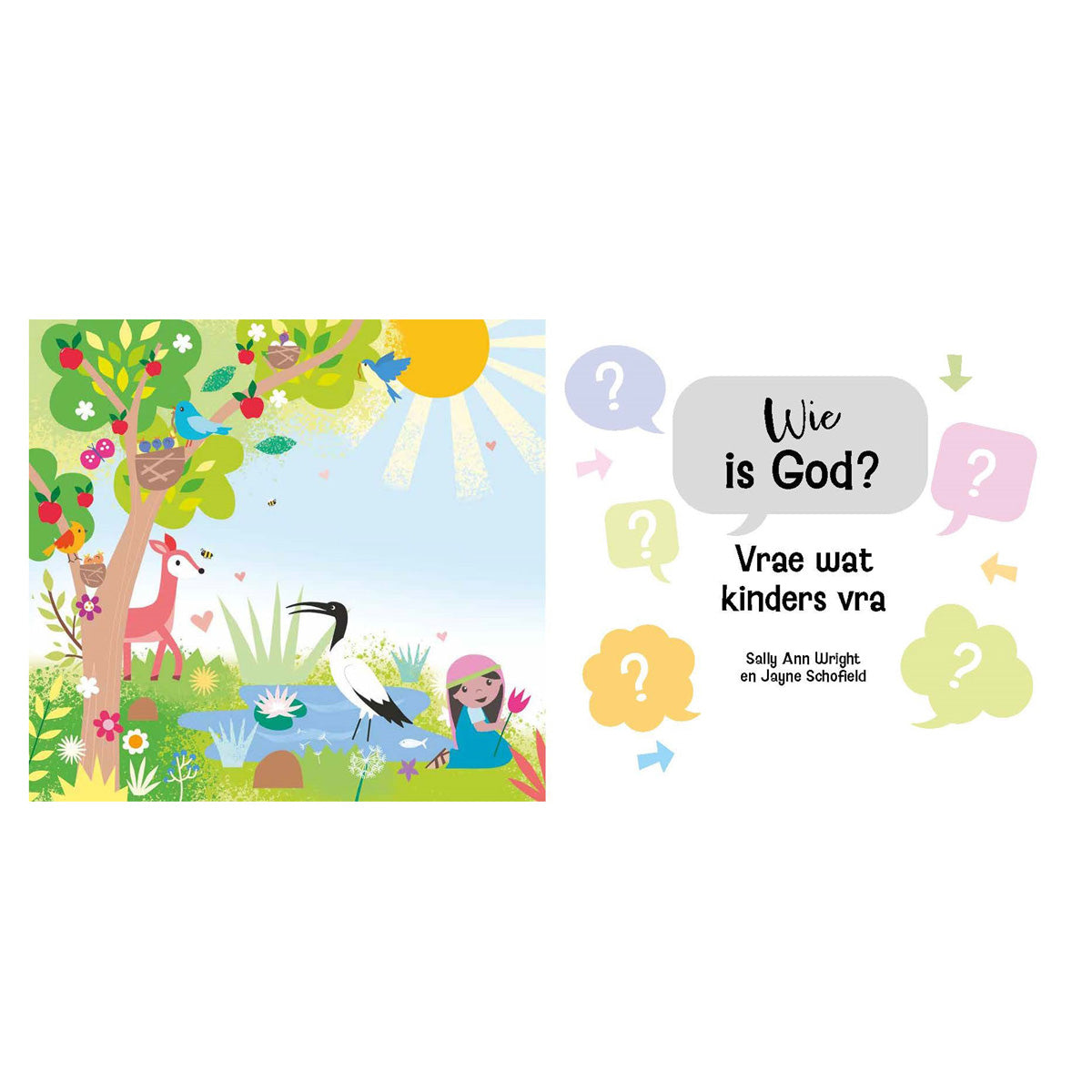 Wie is God?: Vrae wat Kinders Vra (Sponsgevulde Hardeband)
