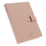2027 A5 Business Diary - Daily Planner - Linea Pink - Imitation Leather