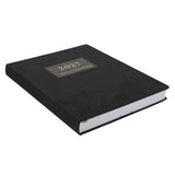2027 John Maxwell A4 Diary - Daily Planner - Black - Grey - Imitation Leather