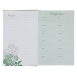 2027 Nina Smit Dagboek - Dagbeplanner Groen en Geel - Hardeband