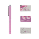 2027 Diary - General Christian Daily Planner for Women - Pink - Hardcover with Stationery Set