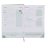 2027 Diary - General Christian Daily Planner for Women - Pink - Hardcover with Stationery Set