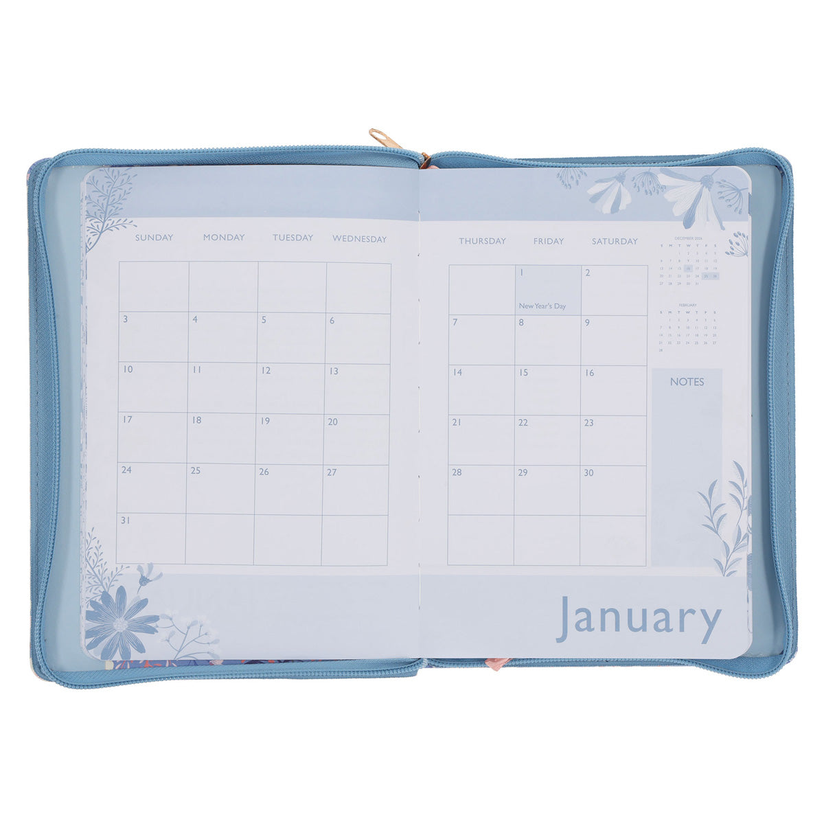 2027 Stormie Omartian A5 Diary - Daily Planner - Imitation Leather with Zip