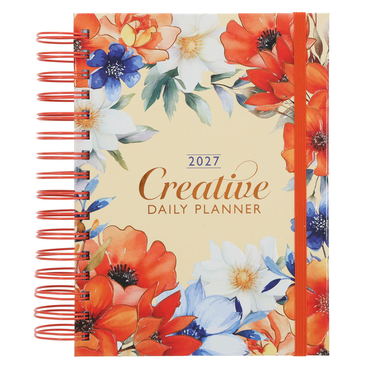 2027 Daily Planner - Christian Creative - Wirebound